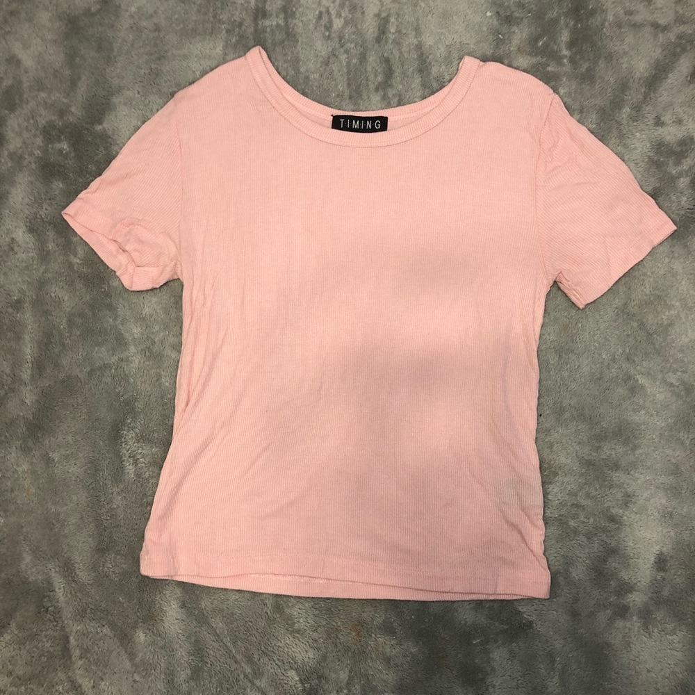 Pink top